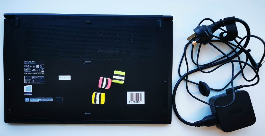 MSI Modern 15 Laptop Review Model A10RB and charger