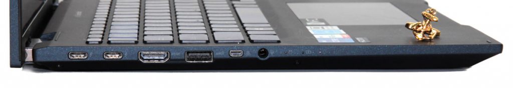 Asus ExpertBook B7 Flip review - left