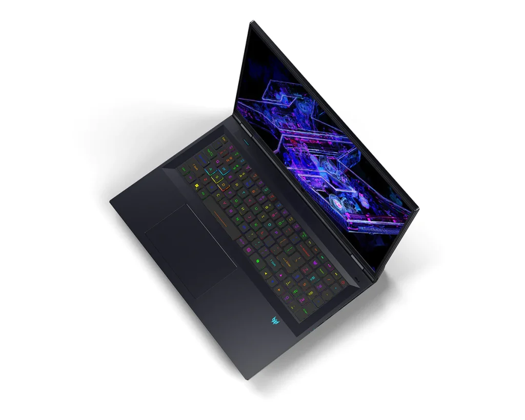 New Acer Predator Helios 18 launch oblique