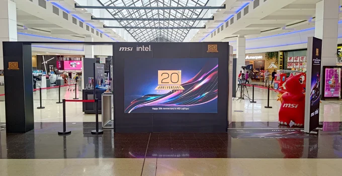 MSI Celebrates 20 Years in the Laptop Business