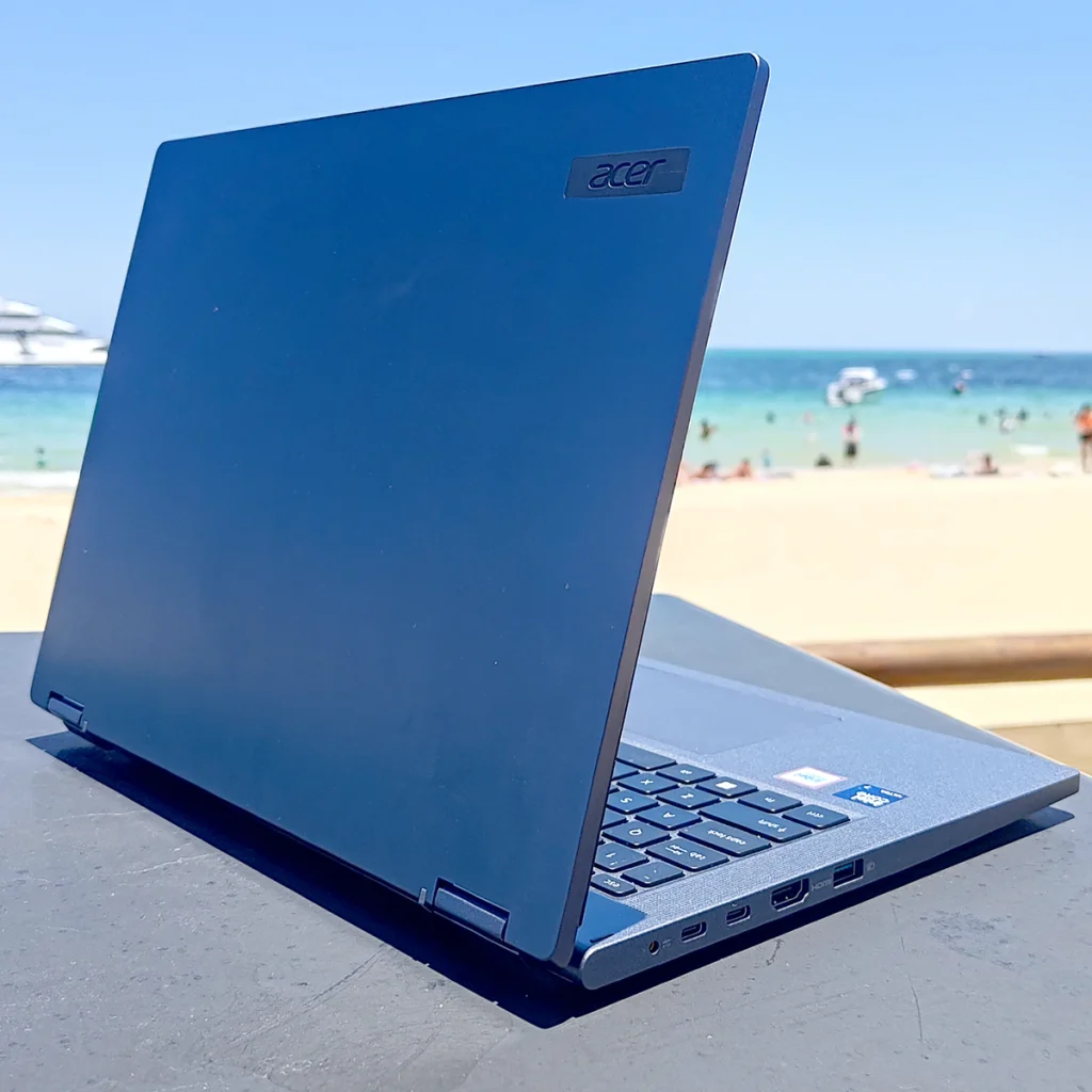 Acer TravelMate P4 Spin 14 Left Side