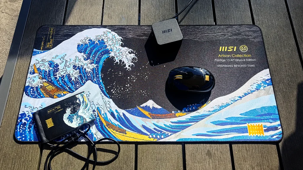MSI Prestige 13 AI+ Ukiyo-e Edition Accessories