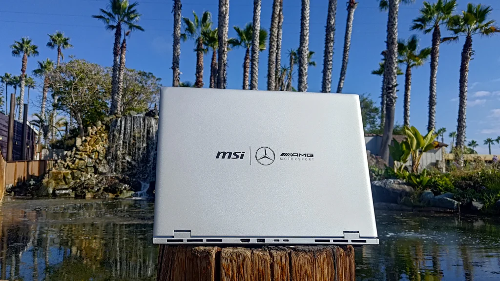 MSI Prestige 16 AI+ Mercedes-AMG Lid