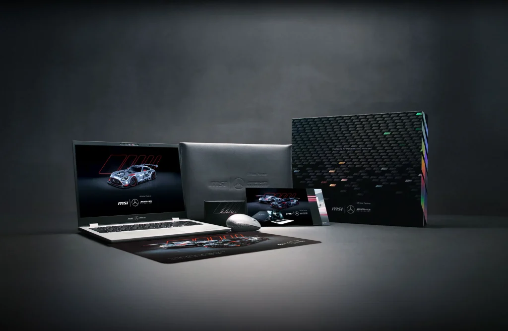 MSI Prestige 16 AI+ Mercedes-AMG Motorsport accessories